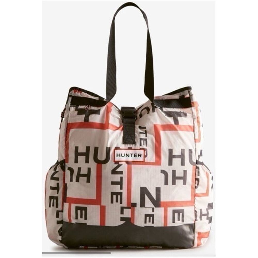 NWT❤️Hunter Original Ripstop Exploded Logo Packable Tote